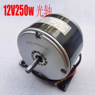 정시출고 전기 브러시 모터 면도기 E300 포켓 바이크 MY1016 용 DIY 스쿠터 미니 DC12V 24V 2, 03 12V250W gear