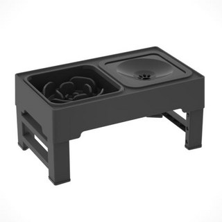 애완용 접이식 식기세트 강아지밥그릇 고양이 개용 실용식기, 1개