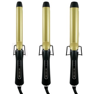 【NEW POWER】恆溫金陶瓷捲髮造型棒 JDL-230 19mm - 打造迷人小捲，呵護秀髮, 金色
