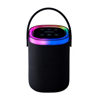 Kinyo 迷你音箱，帶手柄, 黑色, BTS763