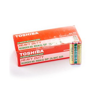 도시바 망간 AA 건전지 1BOX 60알 대용량, 60개입, 1개