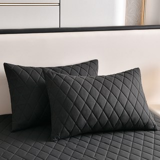 고밀도 항균 누빔 베개커버 2P