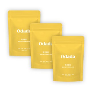 [공식몰] 오다다 하트웜티 대용량 / 무설탕 배도라지 목건강지킴이, 2g, 24개입, 3개