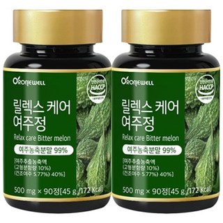 ROnIEWELL 苦瓜萃取錠, 90顆, 2罐