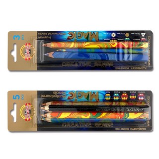 KOH-I-NOOR 3合1魔術色鉛筆組合系列, 1個, 2+1組(K9038)