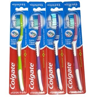 高露潔加倍潔淨牙刷4色隨機, 1個, 1個裝