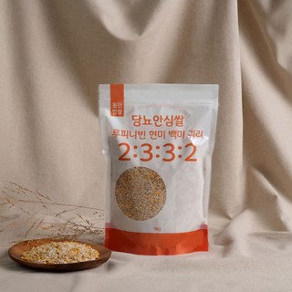 당뇨 안심쌀 혈당관리 혼합 잡곡쌀, 1개, 1kg