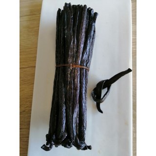 大溪地頂級香草莢17cm 馬達加斯加DHL空運直送 香草豆莢 香草籽 香草精, 1個, 波本馬達加斯加香草莢33支100克