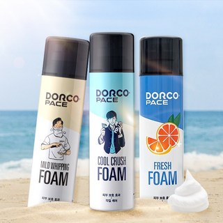 [도루코] 페이스 대용량 쉐이빙폼 면도크림 마일드 쿨크러쉬 프레쉬, 01.마일드폼 250ml, 1개, 250ml