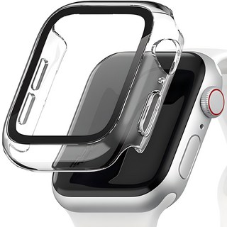 Sinjimoru 9H全包覆一體式SF塗層保護殼 40mm, 水晶透明, 1個