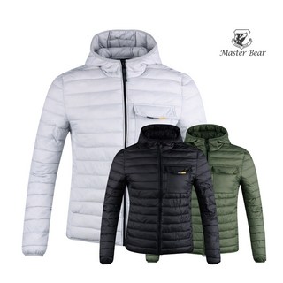 럭스골프 남성 덕다운 웰론 경량 패딩 점퍼 MS1W1115