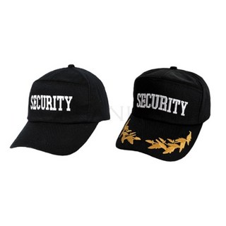 씨큐리티 SECURITY 경비모자 사계절용 반장모, 일반 씨큐리티 모자