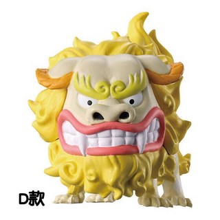 BANDAI 航海王果實動物P2 轉蛋 全4款 海賊王 跑得快 可愛動物, 1個, D款/狛千代24A06