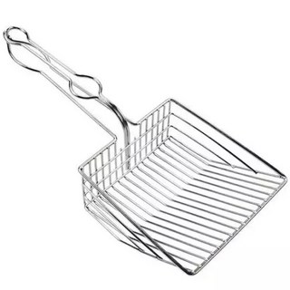 스틸 고양이 화장실삽 똥삽 배변용품 화장실모래삽 배변삽 고양이화장실