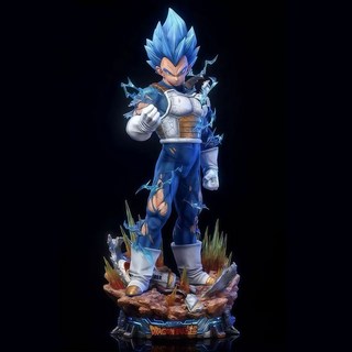 LX貝吉塔【全新塗裝】七龍珠 最新款GK手辦雕像擺件禮物模型TOHO, 1個, X貝吉塔【高約23釐米】帶底座+三頭可換,精美面雕【全新塗裝】限量款式