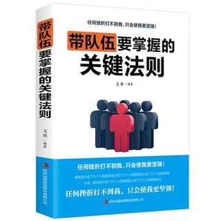 促銷 】帶隊伍要掌握的關鍵法則 企業管理書籍成功勵誌銷售説話技巧 番茄書屋, 如圖