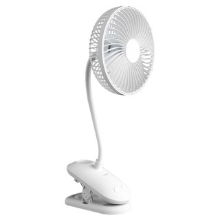 아이노트 플렉시블 클립 선풍기, TBC100, 화이트