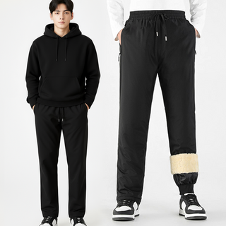 방한바지 남자 겨울 기모 패딩 오토바이 작업복 바지