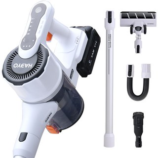 OYEAH 2024 다용도 핸디형 4 in 1 무선 진공청소기 YK-330 스틱청소기 핸디청소기, 블랙화이트