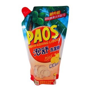 泡舒 綠茶／檸檬／小蘇打 洗碗精 補充包 800g, 1個, 檸檬 800g (補充包)