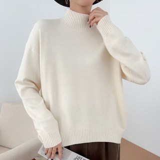 여성 릴렉스 캐주얼 베이직 니트 7color