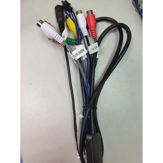 方易通 掌訊 安卓機多功能線組 RCA20針 支援SIM卡槽 重低音 影像輸出 麥克風, 1個