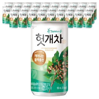 woongjin 熊津 枳椇茶, 180ml, 30罐