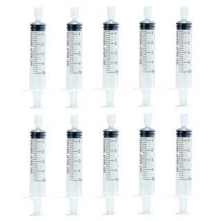 향수 공병 리필 소분용 주사기, 1세트, 5ml