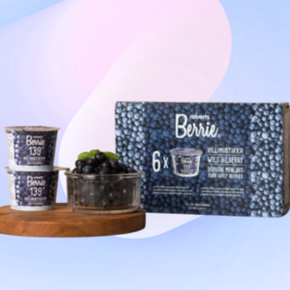 로버츠베리에 빌베리 주스, 100ml, 6개