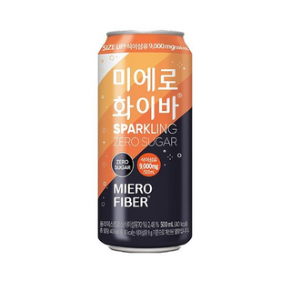 미에로 화이바 스파클링 제로 250ml x 24캔 탄산음료, 500ml, 24개