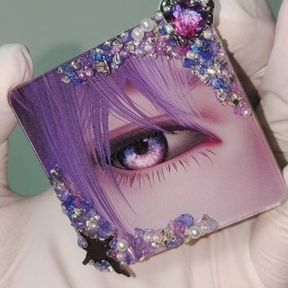 臺灣爆款 週邊 爆款 自製 小紅書推薦 可動 戀與深空週邊沈迴星眼睛流麻亞克力送朋友禮物穀子, 【祁煜 款】眼睛流麻