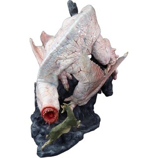 CAPCOM 魔物獵人 奇怪龍 夫魯夫魯 PVC 模型 日版新品 怪誕造型精緻呈現 收藏首選, 1個