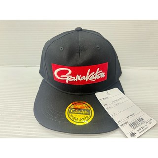 GAMAKATSU GM-9105 釣魚帽 - 黑色L 灰色L 刺繡LOGO 吸汗棉 可調節大小