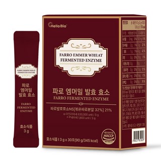 파로 효소 엠머밀 곡물 효소 HACCP 이탈리아 정품 몬테로소 식약처인증, 90g, 1개
