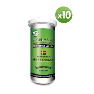 久保雅司 瑞典百項專利450億Lp299v定植菌 (15粒/瓶)*10盒 小資屋, 10個, 15顆