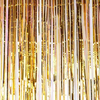 와우파티코리아 파티은박커튼, 골드