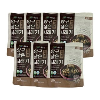 빠뿡 강원도 양구 펀치볼 S급 시래기 바로먹는 삶은 시래기, 7개, 300g