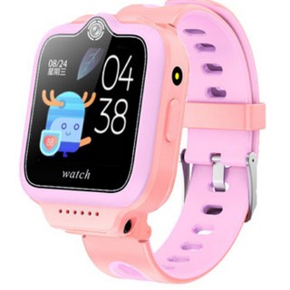 愛思兒童智慧手錶 繁體 支援Line FB 視訊通話 定位防水, CW-24 PLUS+贈保護貼-粉
