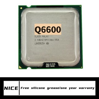 코어 2 쿼드 Q6600 CPU 프로세서 SL9UM SLACR 2.4GHz LGA 775, 1개