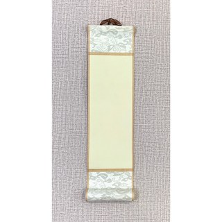 正大筆莊《捲軸小號》捲軸 掛軸 卷軸 畫軸 書法 國畫 迷你卷軸, 1個, 鎏金米黃