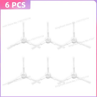 에브리봇 Everybot Q9 Inic 아이닉 iX30 AI Ultra Cecotec Conga 15090 16090 20090 Airbot X40 Ultra Airbot X, 2)6 Side Brushes