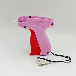 미세 건 빠른 의류 픽서 태깅 미니 스피디 스티칭 헤밍 도구, 3. red Pink, 1개