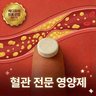 고지혈증 좋은 영양제 중성지방 낮추는 치료제 혈당 혈압 약, 1박스, 30회분