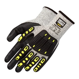 세이프티조거 프로임팩트 절단 충격 베임 협착 자상 방지 안전 작업 손 보호 코팅 장갑, 프로임팩트 4X42CP, 1개