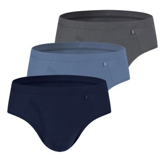 BYC 남성 프리미엄 삼각팬티 80수 수피마 브리프 남삼각 하이앤노블 MNS9001 3매입