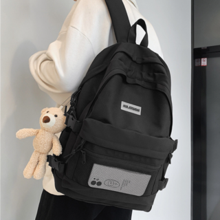 월간리빙 남녀공용 가벼운 학생 책가방 데일리 백팩