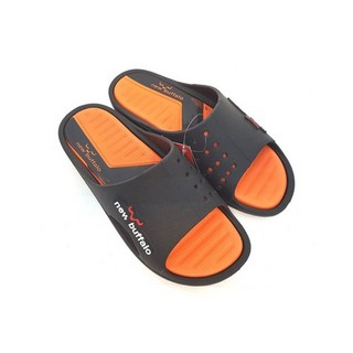 牛頭牌 好樂拖 防水拖鞋 足弓鞋 台灣製造 男女拖鞋 套拖, 橘色