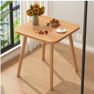 韓式折疊餐桌 小戶型餐桌 易收納餐桌, 木色