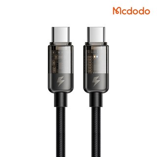 Mcdodo 麥多多 Ice Pro 自動斷流C Type-C Type PD快充線, 1.2m, 1條