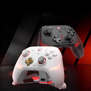 [CTK] 게임써 사이클론2 GameSir Cyclone 2 게임패드 무선 블루투스 컨트롤러 안드로이드호환 건은신화 오공지원 1개 본품+충전지지대 블랙, 본품+충전지지대 화이트, 본품+충전지지대 화이트 × 1개